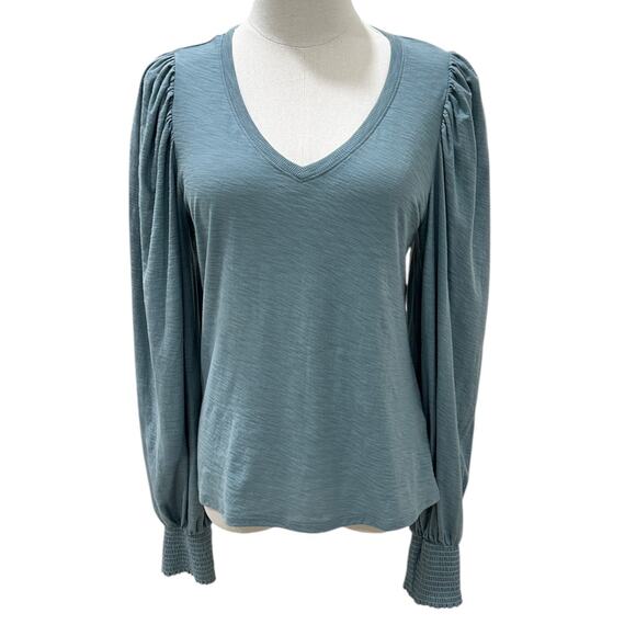 Nation LTD Tabitha Full Sleeve V Neck Top - Picture 4 of 7